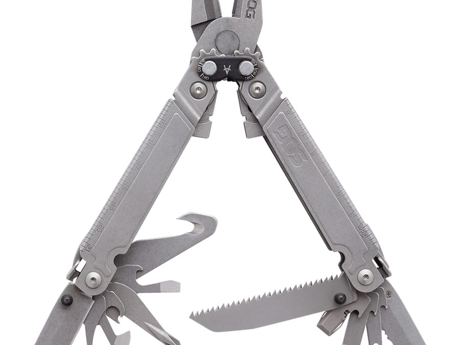 S.O.G SOGPA3001CP PowerAccess MT Stone Washed 5Cr15MoV Stainless Steel 6.82" Long