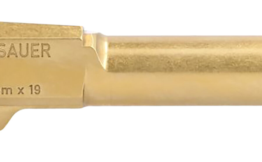 Sig Sauer 8900776 P365  Fits Sig P365 P365X P365 XMacro 9mm Luger 3.10" Gold Titanium Nitride Features Loaded Chamber Indicator