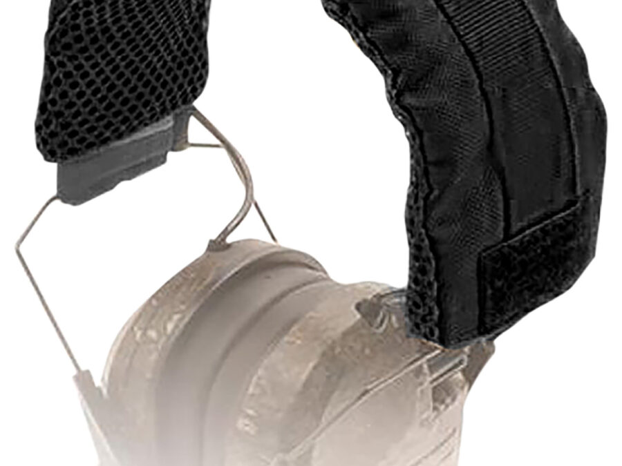 Walker's GWPHDBNDV Razor Headband Wrap Nylon Black with Molle Webbing