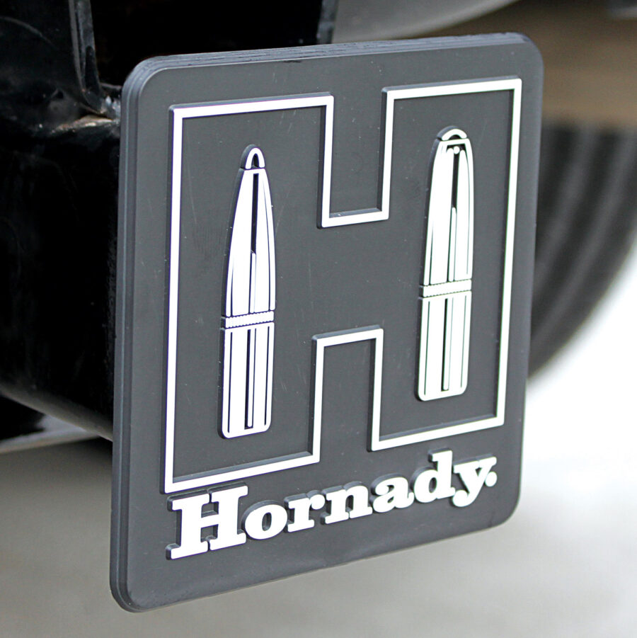 Hornady 99132 Hitch Cover 99132 Black/White Plastic 2.0" Long