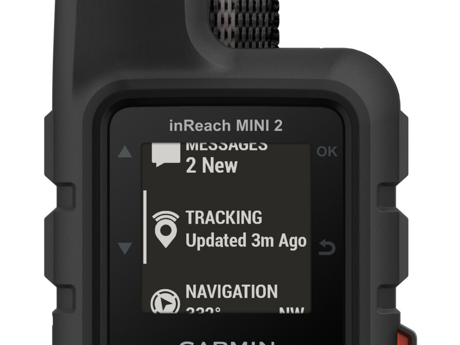 Garmin 010-02602-01 inReach Mini 2 Satcom Communication/SOS/Maps Black Internal Rechargeable Lithium Battery Bluetooth/ANT+ GPS Yes