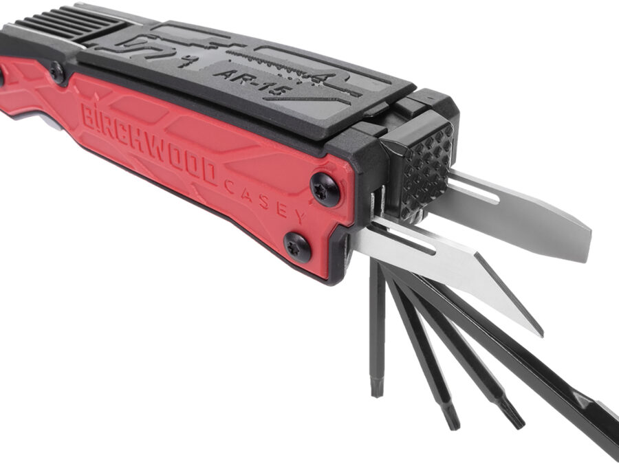 Birchwood Casey ARMT AR  Black/Red Folding AR-15