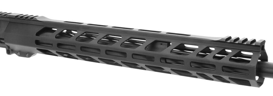 TacFire BU30818 Rifle Upper Assembly  308 Win 18" Black Nitride Barrel 7075-T6 Aluminum Black Anodized Receiver M-LOK Handguard for AR-Platform