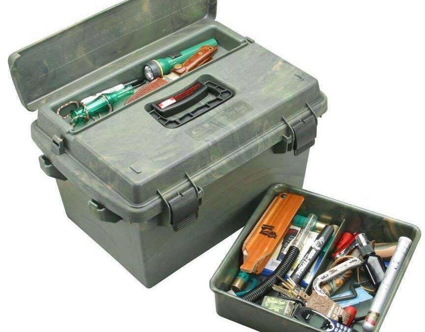 MTM SPORTSMAN'S PLUS UTILITY BOX DRY 19 X 13 X 10.4 CAMO ( 3 PER CASE )