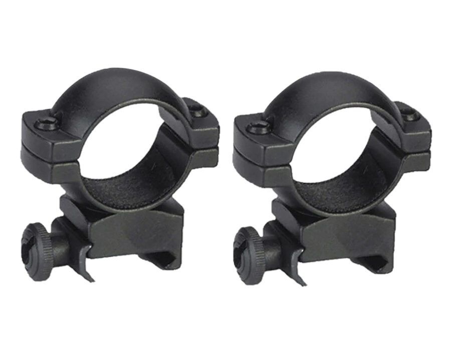Traditions A793DS Scope Rings  Matte Black 1" High