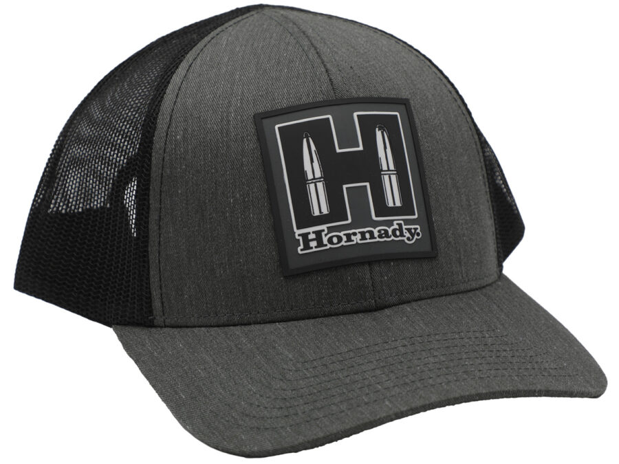 Hornady 99217 Hornady Cap Mesh Cap Gray Black Structured