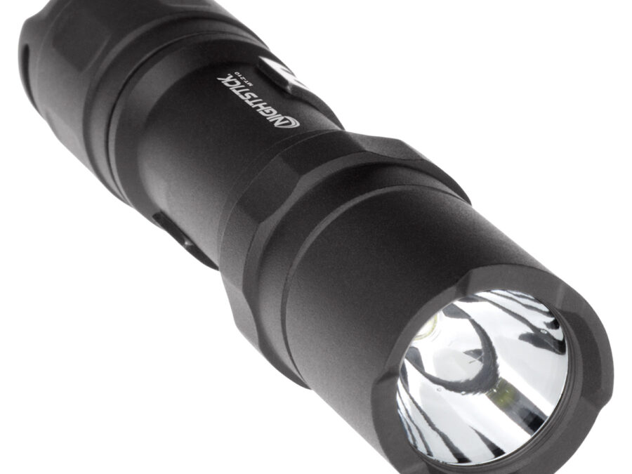 Nightstick MT210  Mini-TAC Pro Black Anodized 50/80/150 Lumens White LED