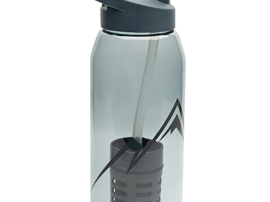 RapidPure 01600123 Purifier + Plastic Bottle 3.5" x 3.5" x 9.5", Includes Ultralight Straw
