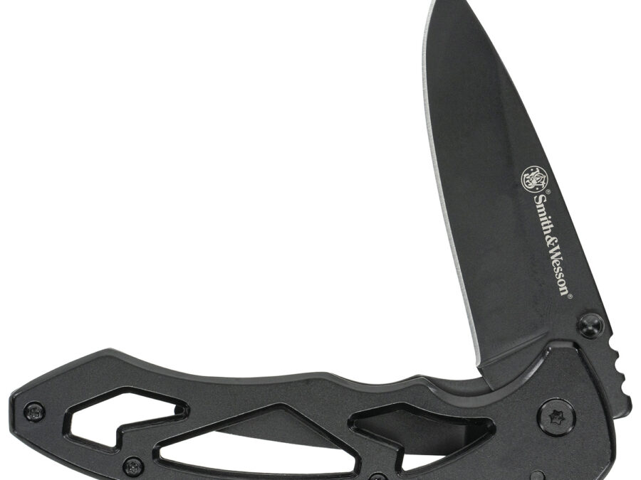 Uncle Henry CK400LCP Skeletonized  Large 3" Folding Drop Point Plain Stainless Steel Blade 4.40" Handle Includes Pocket Clip