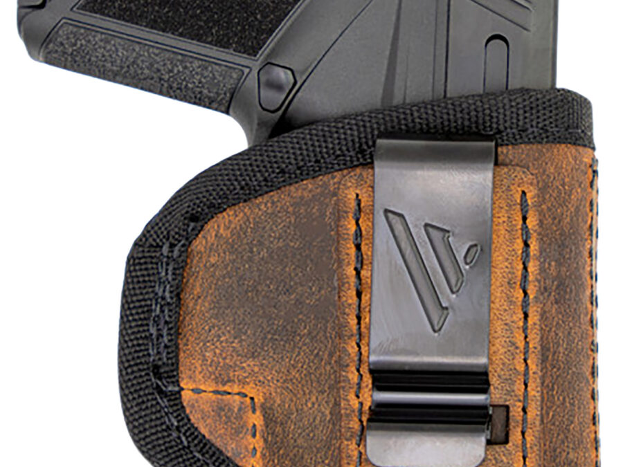 Versacarry RA2112 Ranger  IWB Size 02 Brown Leather Belt Clip