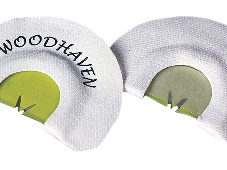 Woodhaven WH007 Hornet  Diaphragm Call Double Reed Attracts Turkey White