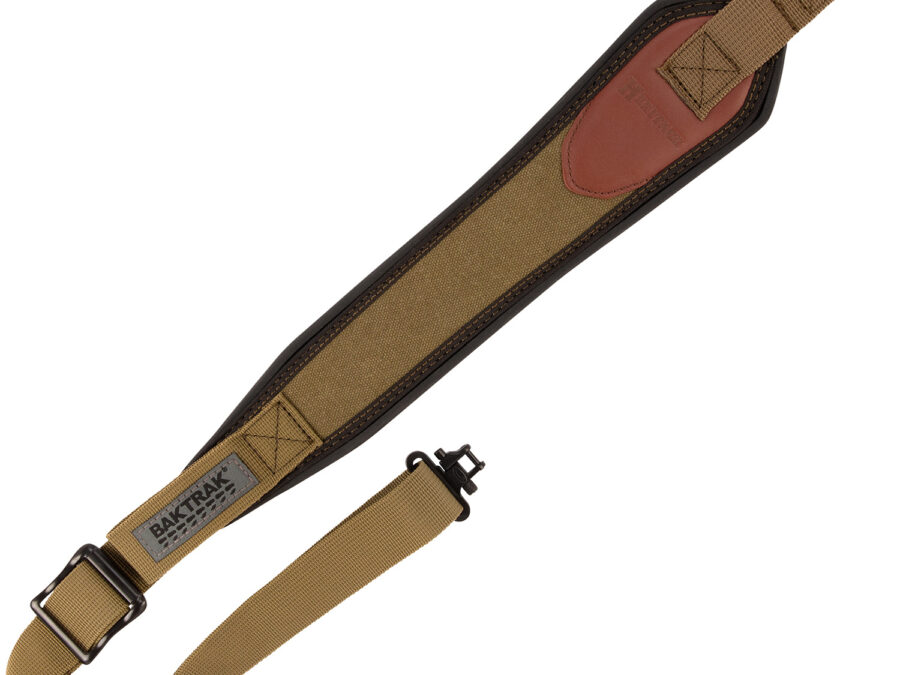 Heritage Cases 8110 Long Gun Sling  Olive Canvas w/Leather Trim 33"-46" OAL