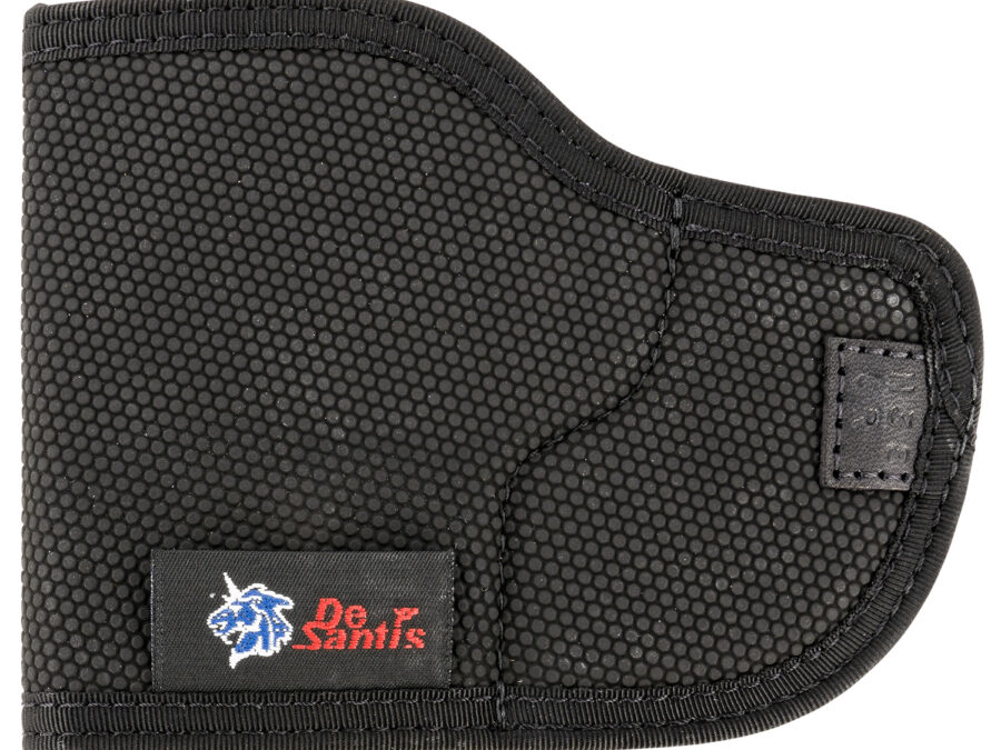 DeSantis Gunhide N38BJ6RZ0 Nemesis  Pocket Black Rubberized Fabric Fits Springfield Hellcat/OSP/Mossberg MC1sc/Naroh N1 Ambidextrous