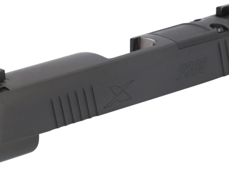 Sig Sauer 8900986 P365XL Slide Assembly with Micro Optics Cut Black Nitride XRAY3 Day Night Sights for 9mm 3.7" Barrel