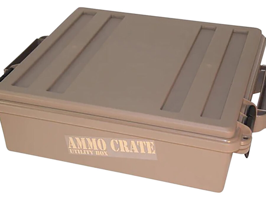 MTM Case-Gard ACR572 Ammo Crate Utility Box Dark Earth Polypropylene