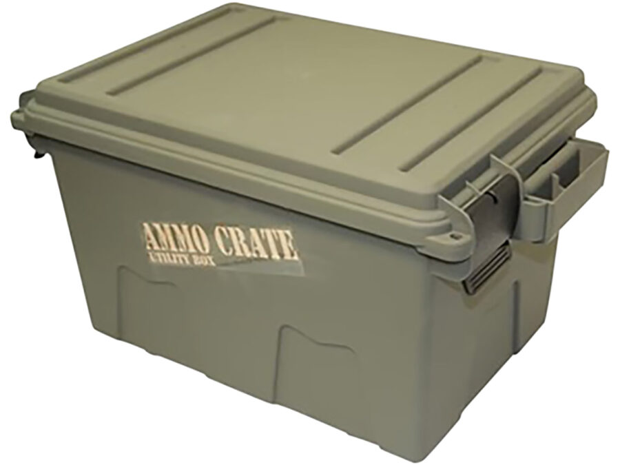 MTM Case-Gard ACR718 Ammo Crate Utility Box Army Green Polypropylene