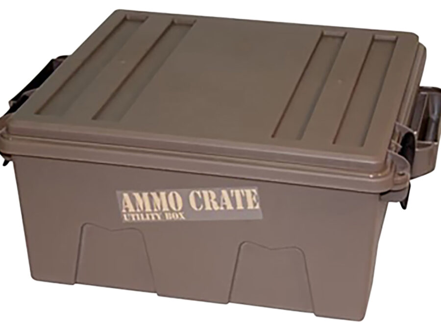 MTM Case-Gard ACR872 Ammo Crate Utility Box Dark Earth Polypropylene