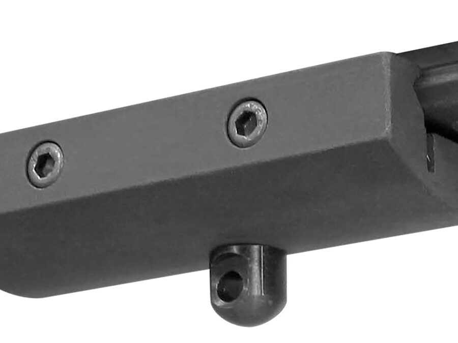 Yankee Hill 638 Bipod Adaptor  Black Aluminum, Picatinny Attachment for Harris Style Bipods