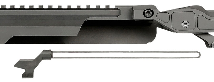Midwest Industries MIAKALPHARTC AK Alpha Series Railed Top Cover  Black Anodized
