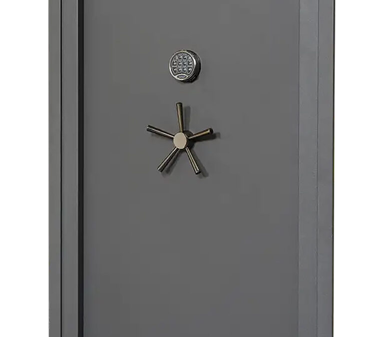 SnapSafe 75421 Vault Door Premium Dark Gray 81" High 12 Gauge Steel