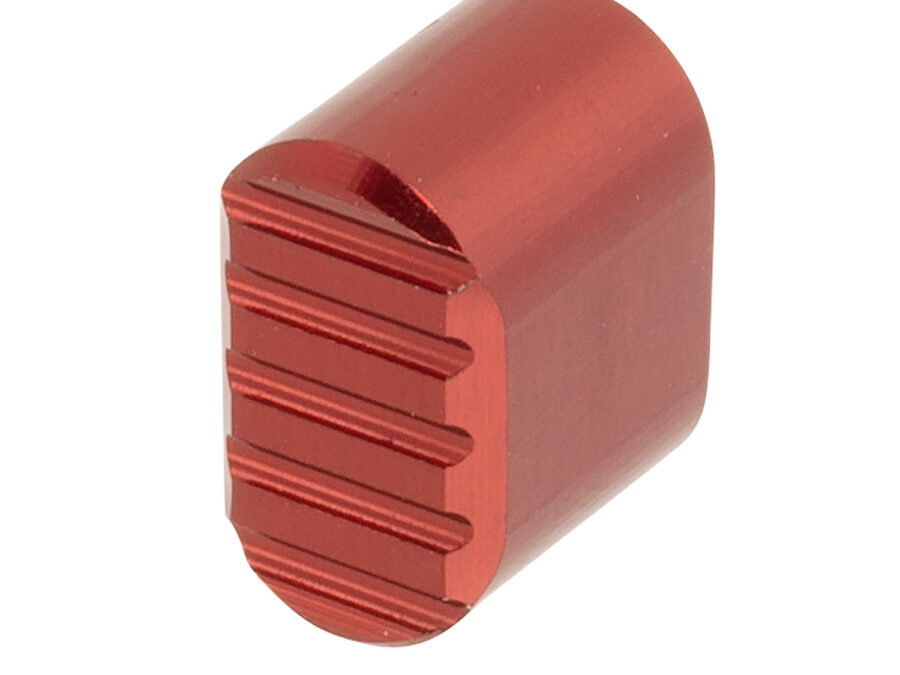 Rise Armament RA010RR Magazine Release  RISE Red Aluminum for AR-15