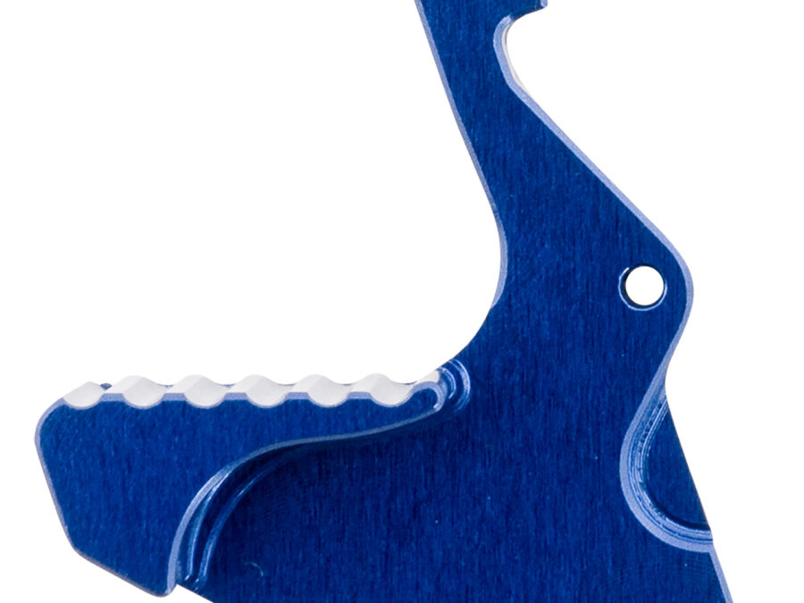 Rise Armament RA212GIBLU Extended Charging Handle Latch RA-212 Patriot Blue Aluminum fits Mil-Spec AR Charging Handles