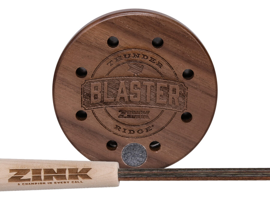 ZINK ZNKRBPC Ridge Blaster  Friction Call Turkey Sounds Natural Aluminum/Wood