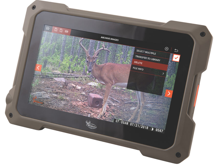 Wildgame Innovations WGIVW0009 Trail Pad SD Card Viewer Brown 7" Touchscreen 32GB x 2