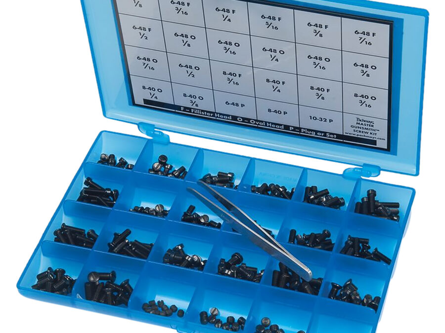 Pachmayr 03054 Master Gunsmith Screw Kit Blue Universal 277 Pieces