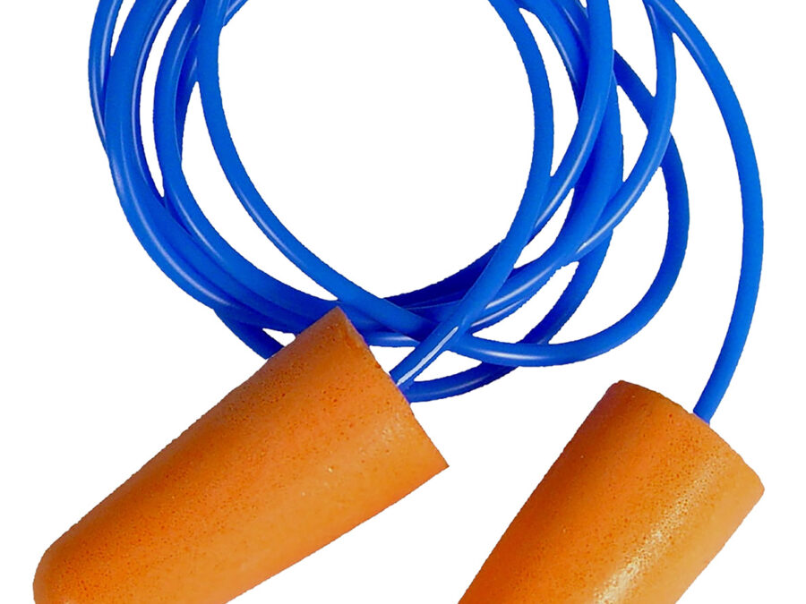 Radians FP8100BP Foam Ear Plugs Corded 32 dB In The Ear Orange 3 Pair