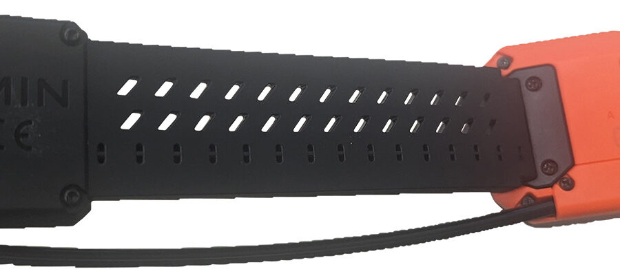 Garmin 0101302306 Flex Band Replacement For Alpha T20 Black/Orange