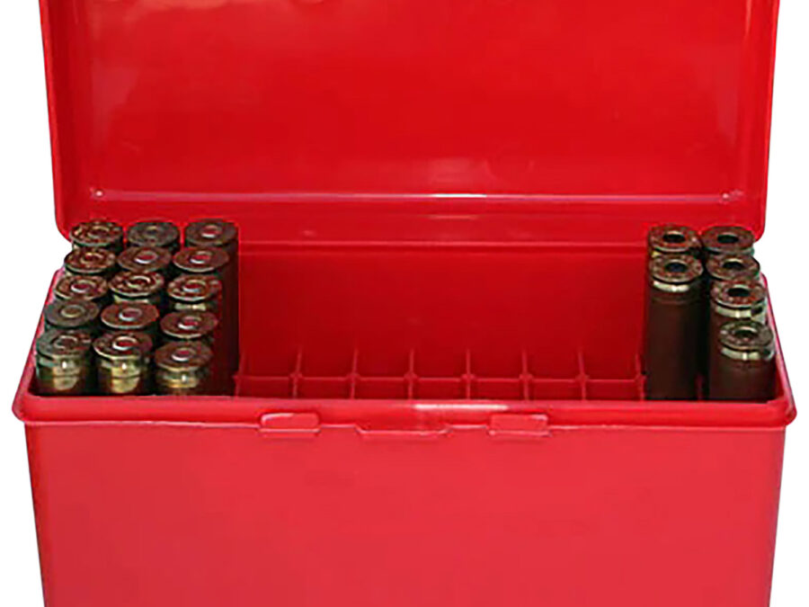MTM Case-Gard RM6030 Flip-Top  243/308 Win/220 Swift Red Polypropylene 50rd