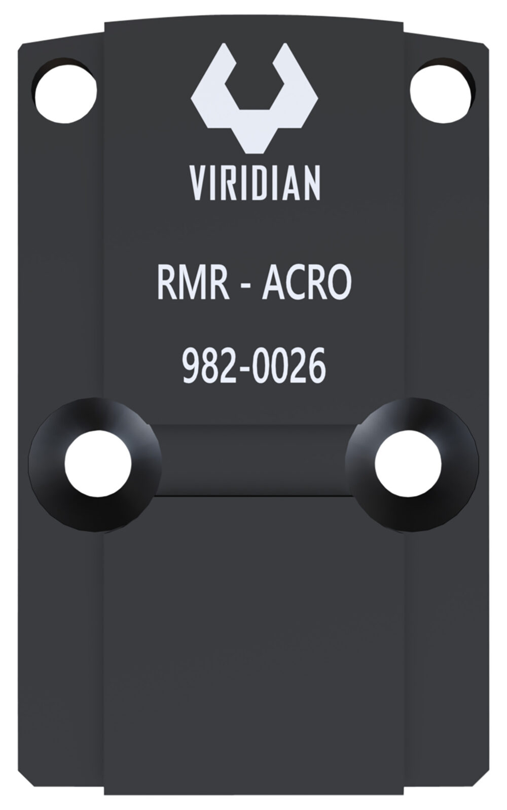 Viridian 9820026 RFX45 RMR Mounting Adapter Black Anodized
