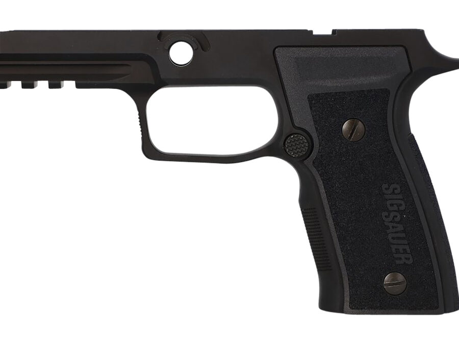 Sig Sauer 8901514 P320 Grip Module AXG Carry, 9mm Luger/40 S&W/357 Sig, Black Aluminum Medium Grip Frame, Polymer Grip Panels, Fits Sig P320 (Non-Manual Safety)