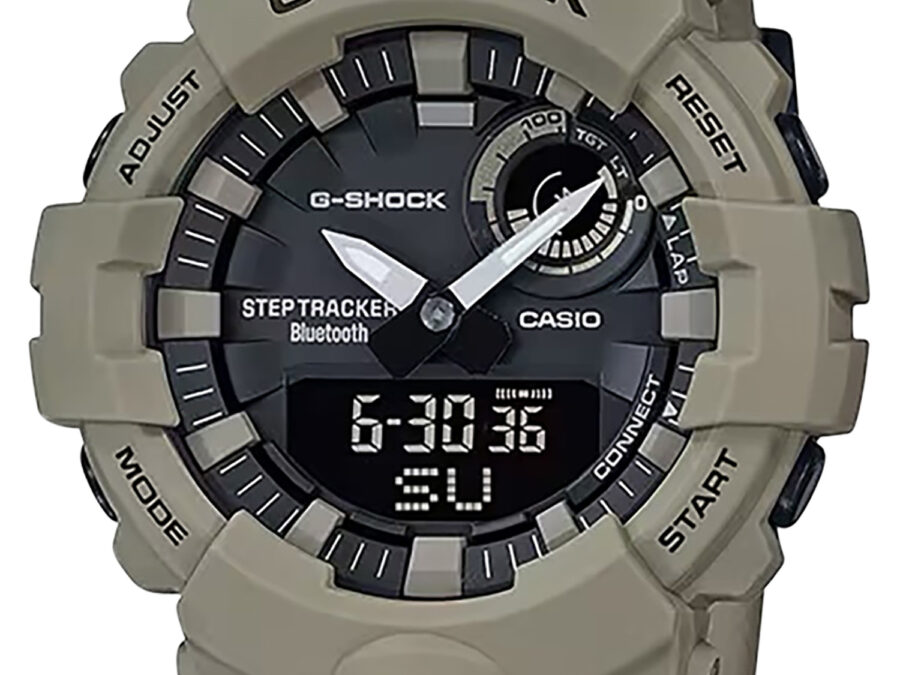 G-shock/vlc Distribution GBA800UC5A G-Shock Tactical Move Power Trainer Fitness Tracker Tan