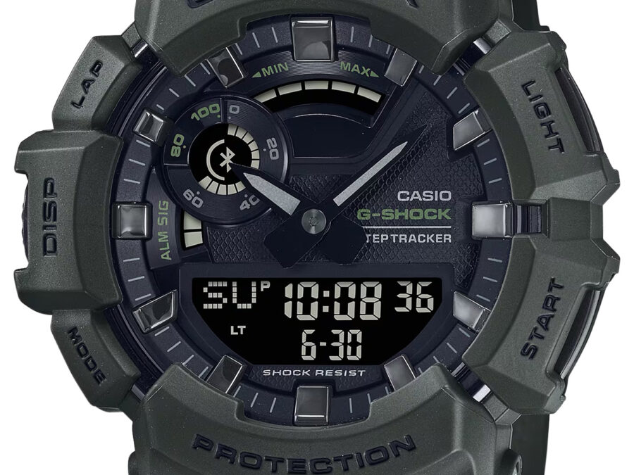 G-shock/vlc Distribution GBA900UU3A G-Shock Tactical Black Stainless Steel Bezel 145-215mm