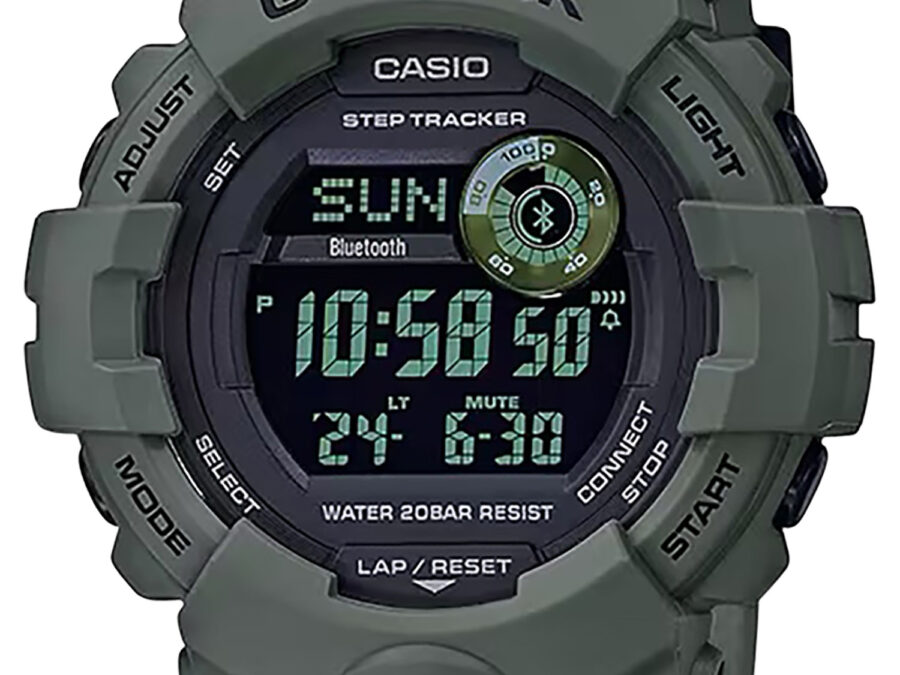 G-shock/vlc Distribution GBD800UC3 G-Shock Tactical Move Power Trainer Fitness Tracker Green
