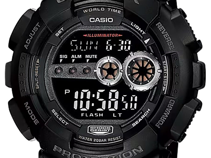 G-shock/vlc Distribution GD1001B G-Shock Tactical Black Stainless Steel Bezel