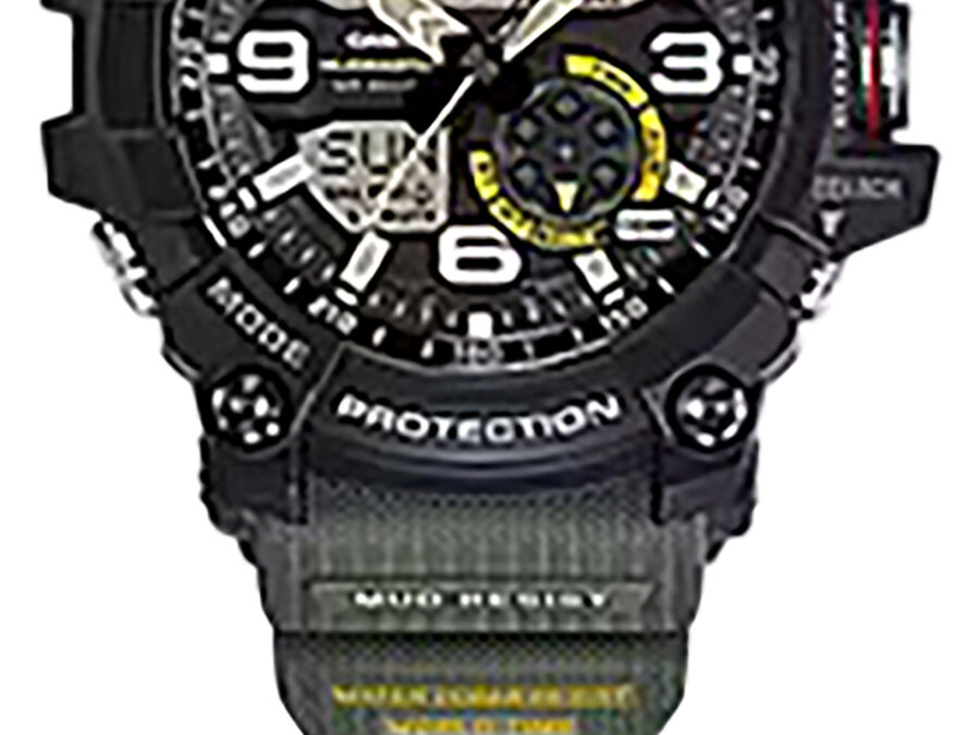 G-shock/vlc Distribution GG10001A3 G-Shock Tactical MudMaster Keep Time Green Size 145-215mm Features Digital Compass