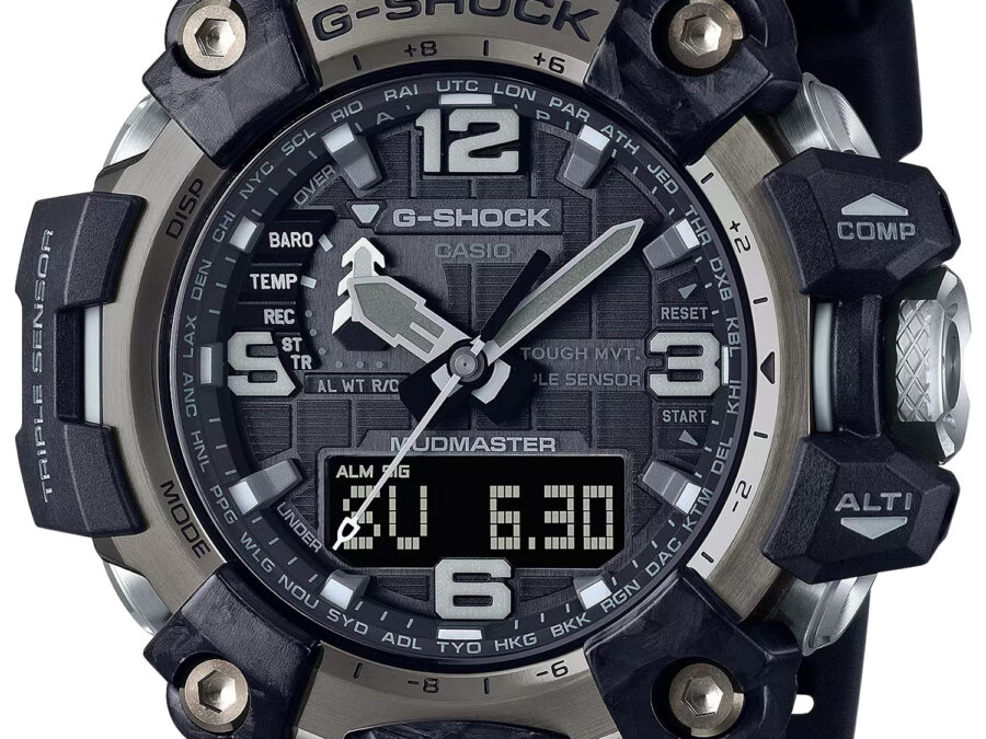 G-shock/vlc Distribution GWG20001A1 G-Shock Tactical MudMaster Keep Time Black Features Digital Compass