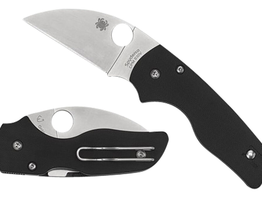 Spyderco C230GPWC Lil' Native  2.44" Folding Wharncliffe Plain CPM S30V SS Blade/Black Textured G10 Handle Includes Pocket Clip