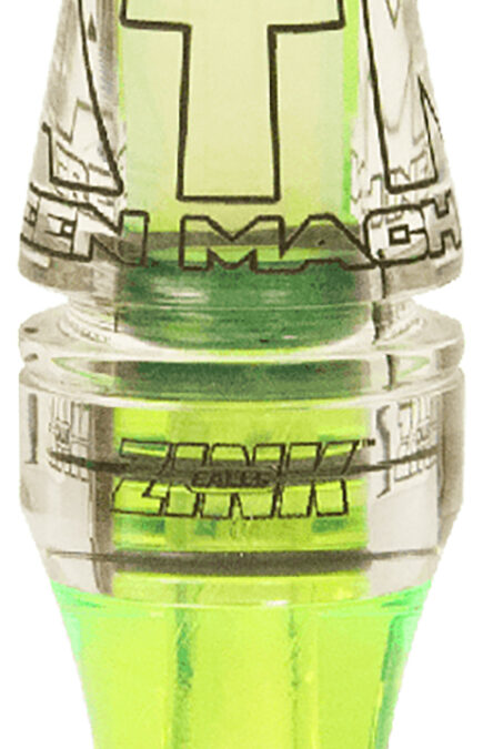Avian X ZNK-ZNK6027 ATM Green Machine  Single Reed Lemon Drop Polycarbonate Attracts Ducks