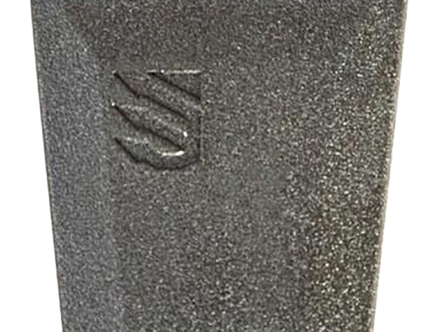Blackhawk  Stache Non Tuckable Belt Clip Black Polymer 1.75" Screw Mount