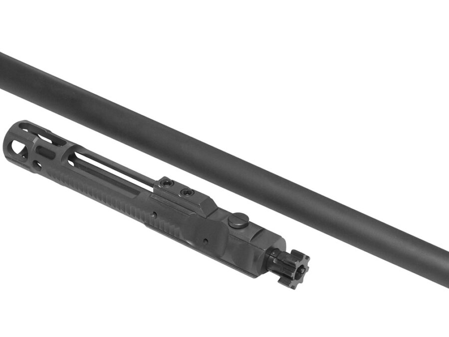 CMMG 57D0476 Replacement Barrel Kit with Bolt Carrier Group, 5.7x28mm 16.10" Threaded, Black, Radial Delayed Blowback, Fits AR-Platform