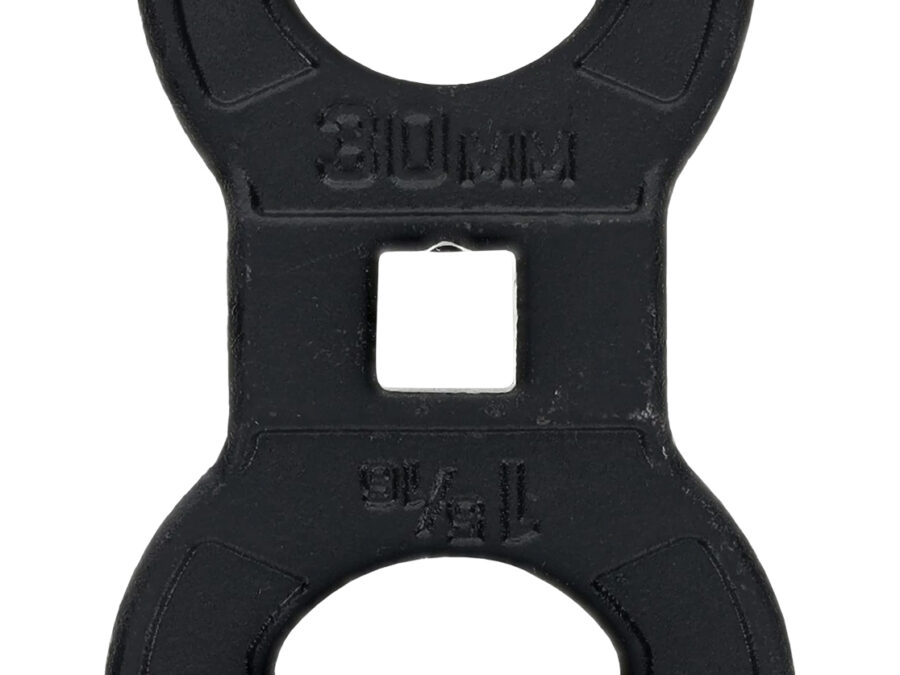Wheeler 1199466 Barrel Nut Crowfoot Wrench Black Steel