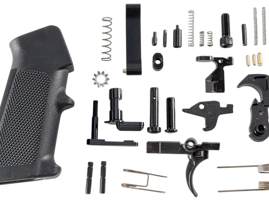 Anderson G2K421D0000P Lower Parts Kit  Multi AR-15 Black