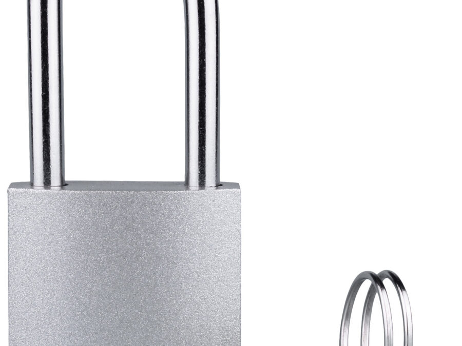 Streamlight 59001 Speedlocker Padlock  Silver Polymer/Steel