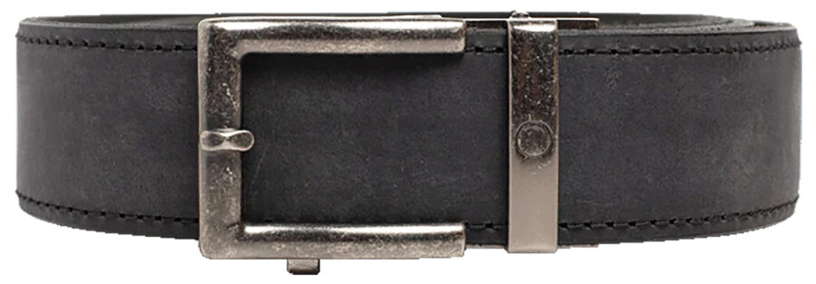 Team Nexbelt Operating PCS2227 EDC Crazy Horse Black Leather 1.50" Wide