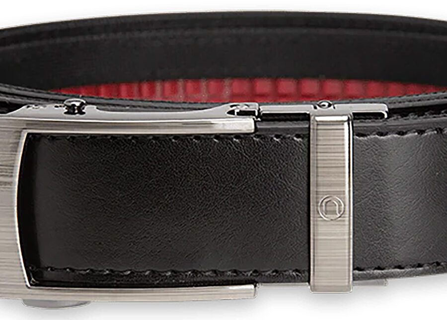 Team Nexbelt Operating PCS5741 EDC  Black Leather 1.375" Wide Buckle Closure
