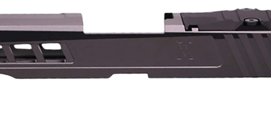 True Precision Inc TPP32CSBCRMR Axiom Optic Cut Slide Fits Sig P320 Black DLC Anodized 416R Stainless Steel